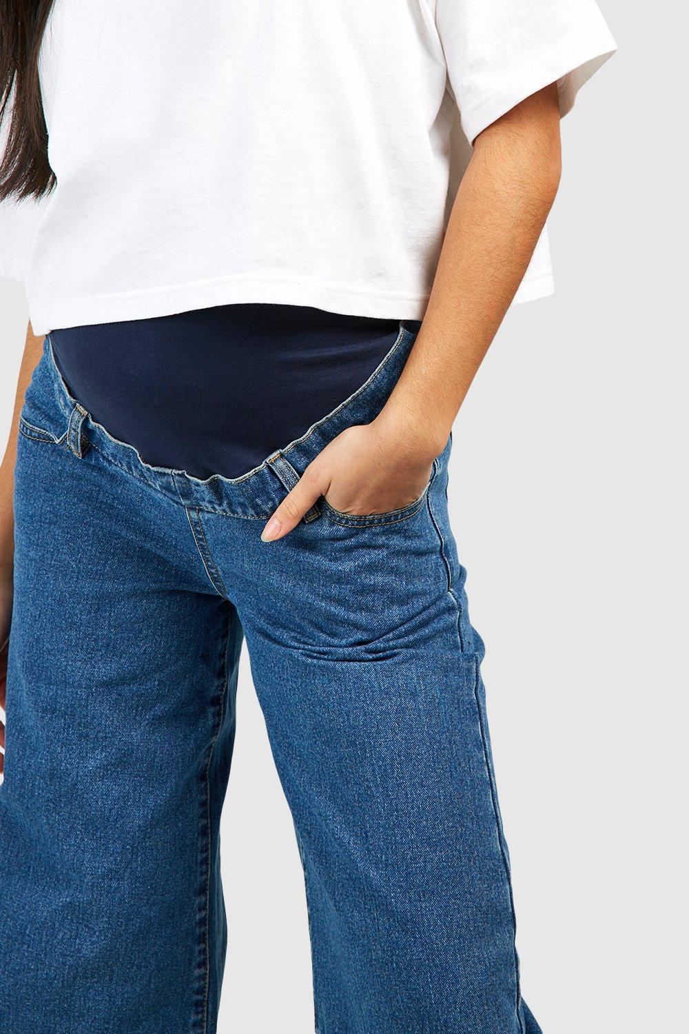 Boohoo maternity jeans sale